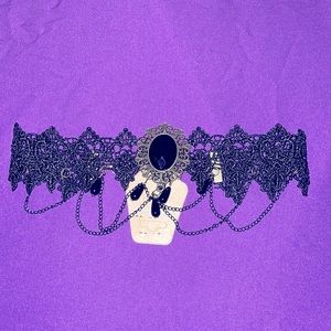 🔮 3/$15!! NWT Black Victorian Choker